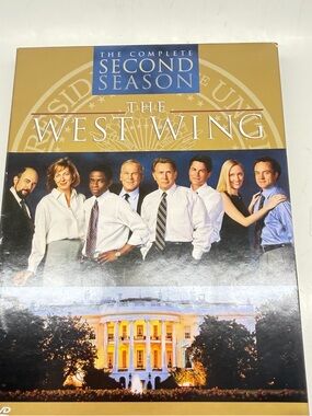 Warner Bros. The West Wing Season Two DVD - Blue & Gold Cover Art